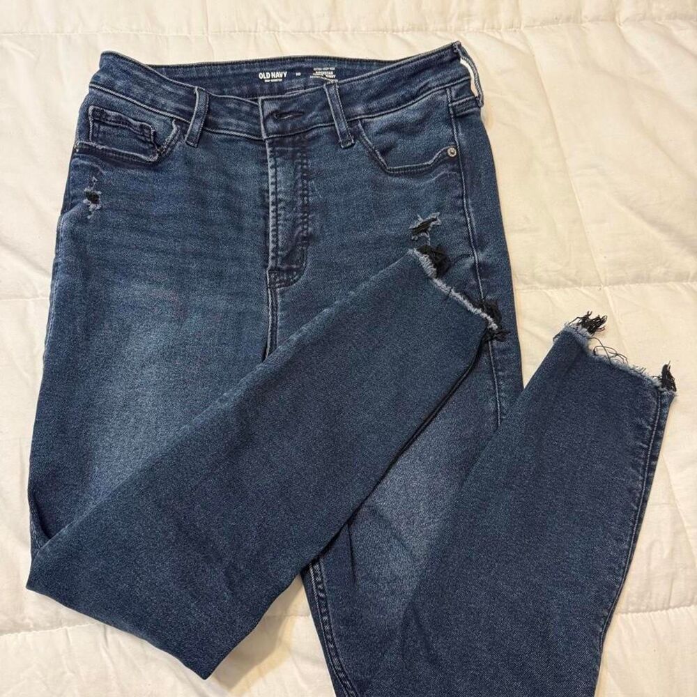 Old-navy Women's Blue and Navy Jeans